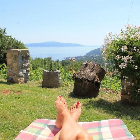 Sea View Apartment With Garden Near Opatija Veprinac Exterior photo